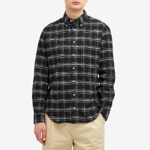 Gitman Vintage Button Down Slub Twill Check Shirt