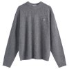 Maison Kitsune Bold Fox Head Patch Comfort Ribbed Jumper