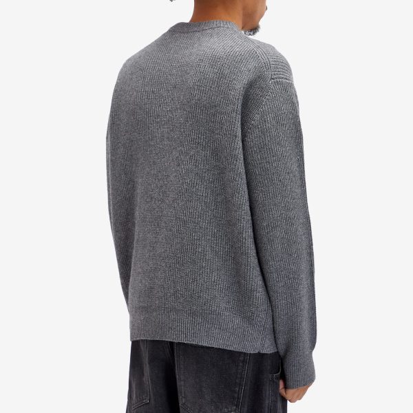 Maison Kitsune Bold Fox Head Patch Comfort Ribbed Jumper