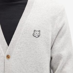 Maison Kitsune Bold Fox Head Patch Cardigan