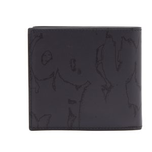 Alexander McQueen Graffiti Logo Billfold Wallet