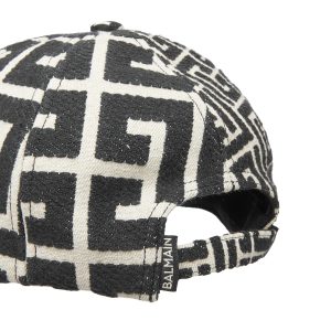 Balmain Jacquard Monogram Cap