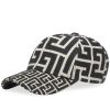 Balmain Jacquard Monogram Cap