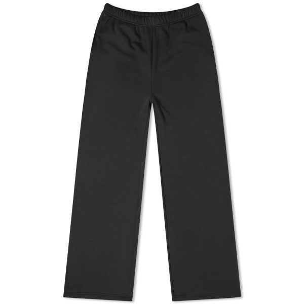 Good American Brushed Fleece Wide Leg Sweat Pant