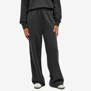 Good American Brushed Fleece Wide Leg Sweat Pant