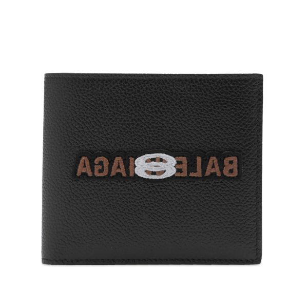 Balenciaga Logo Cash Square Wallet