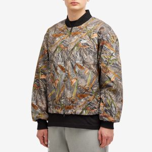 Patta Nature Print Reversible Bomber Jacket