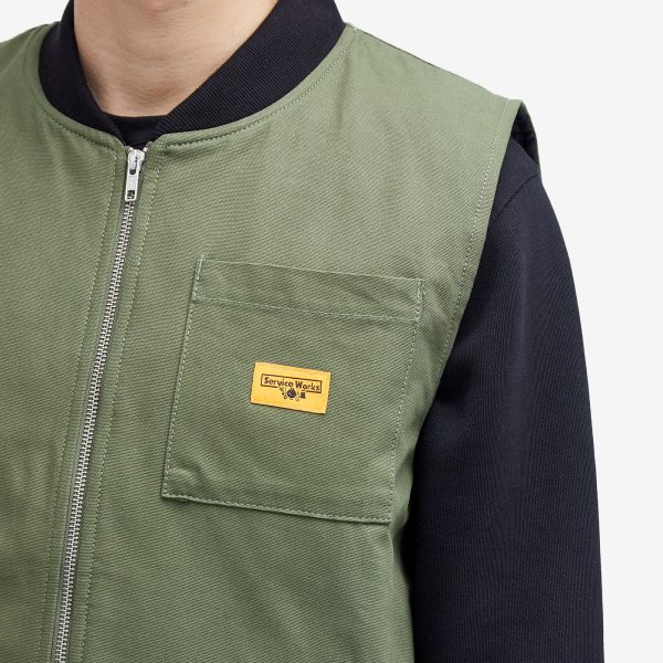 Service Works Padded Work Vest