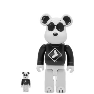 Medicom Be@rbrick MLB × Peanuts Snoopy (White Sox)