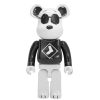 Medicom Be@rbrick MLB × Peanuts Snoopy (White Sox)