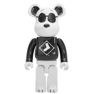 Medicom Be@rbrick MLB × Peanuts Snoopy (White Sox)