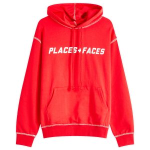 PLACES+FACES Contrast Stitch Hoodie