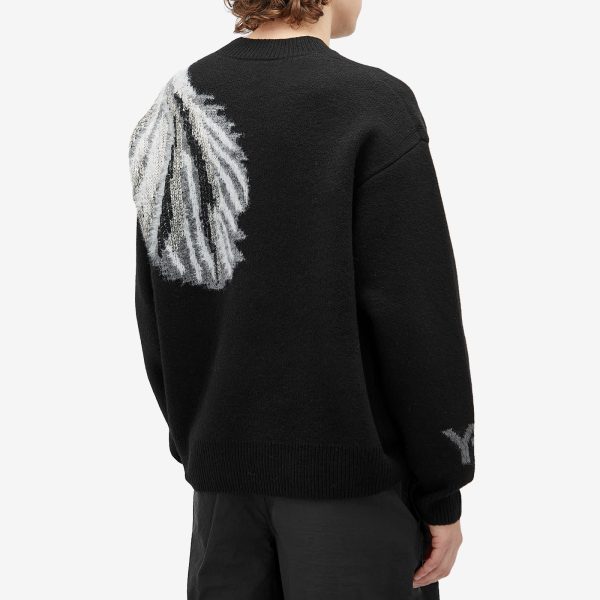 Y-3 Graphic Crew Knit Jumper