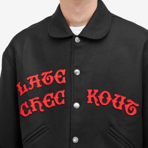 Late Checkout Bellboy Varsity Jacket