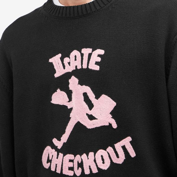 Late Checkout Bellboy Crew Knit