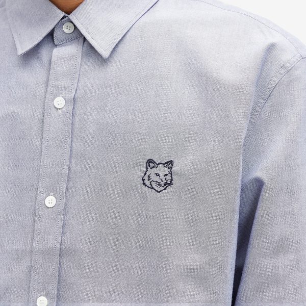 Maison Kitsune Contour Fox Head Skate Shirt