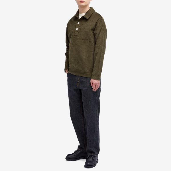 Café Mountain Cord Leisure Popover Jacket