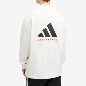 Adidas Basketball Long-Sleeve T-Shirt