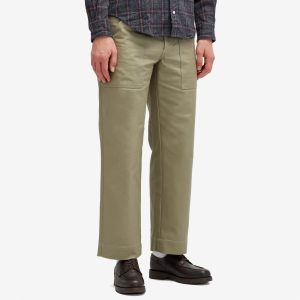 Maison Kitsune Handwriting Workwear Trousers