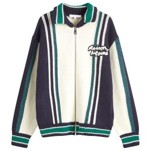 Maison Kitsune Knitted College Jacket