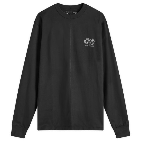 Space Available Ocean Mapping Long Sleeve T-Shirt