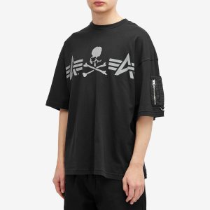 MASTERMIND WORLD x Alpha Industries Pocket T-Shirt