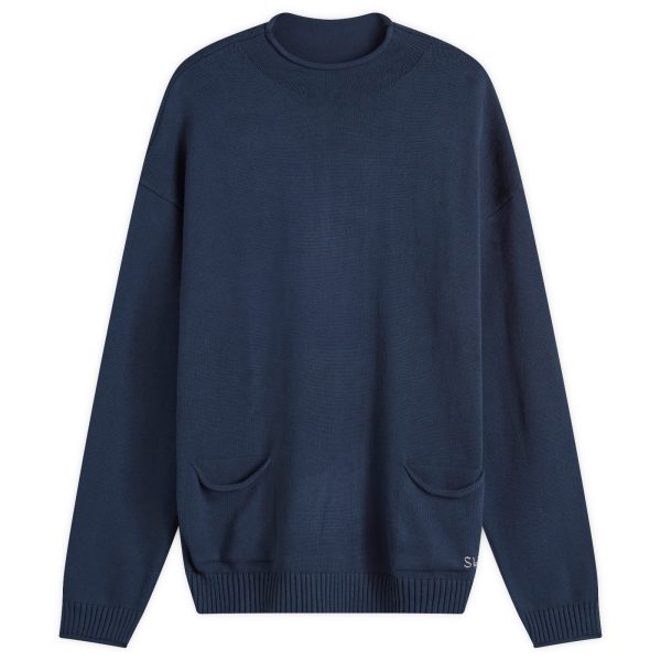 Service Works Mock Neck Jumper