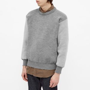 Comme des Garcons SHIRT Contrast Panel Crew Knit