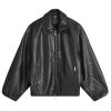 Represent Faux Leather Bomber