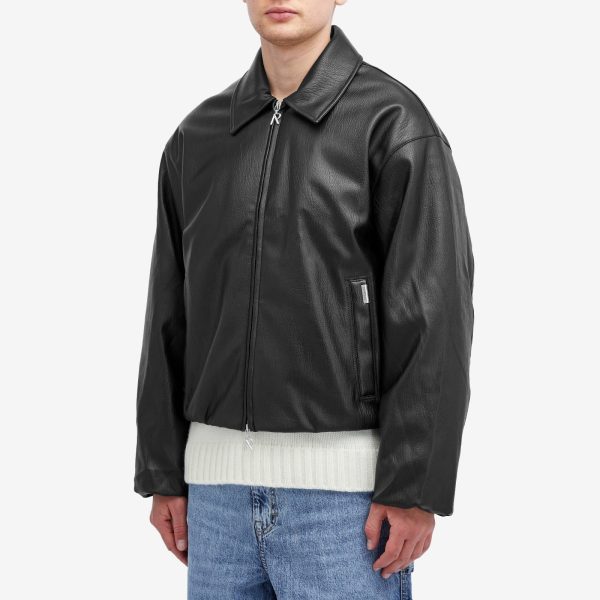 Represent Faux Leather Bomber