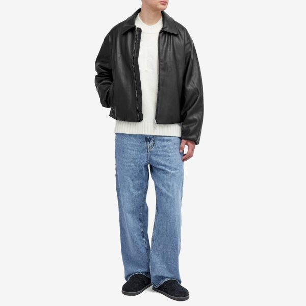 Represent Faux Leather Bomber