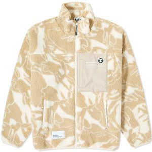 AAPE Now Camo Fleece Jacket