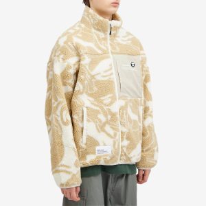 AAPE Now Camo Fleece Jacket