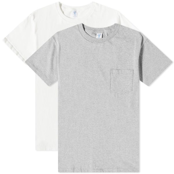 Velva Sheen 2 Pack Pocket T-Shirt