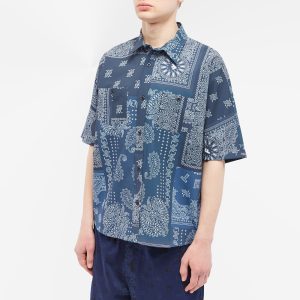 FDMTL Short Sleeve Bandana Patchwork Shirt