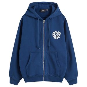 By Parra 1976 Logo Zip Hoodie