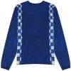 W'menswear Long Sleeve Racing Check T-Shirt