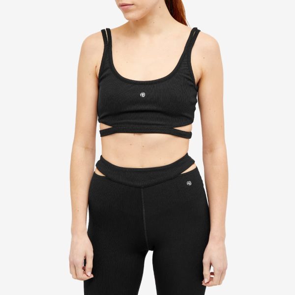 Anine Bing Amari Sports Bralet Top