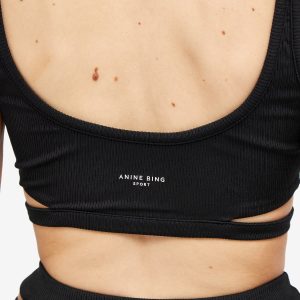 Anine Bing Amari Sports Bralet Top