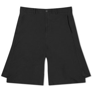 Comme des Garçons Homme Plus Gabardine Pleat Panel Short