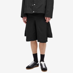 Comme des Garçons Homme Plus Gabardine Pleat Panel Short