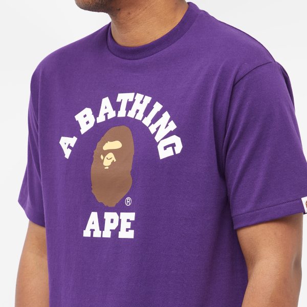 A Bathing Ape Classic College T-Shirt