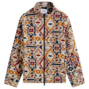 Wax London Cozi Geo Fleece Jacket