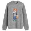 Maison Kitsune Dressed Fox Intarsia Jumper