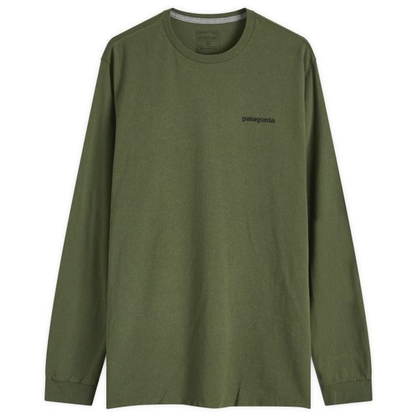 Patagonia Long Sleeve P-6 Logo Responsibili-T-Shirt