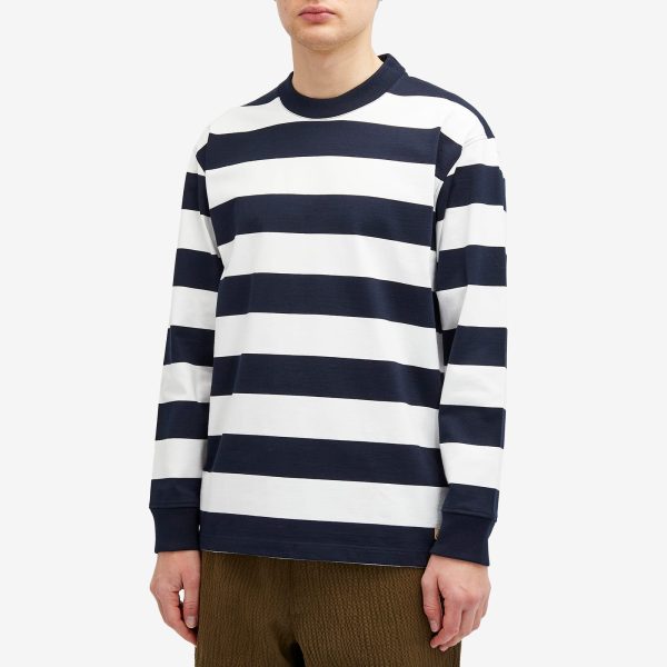 Armor-Lux Long Sleeve Wide Stripe T-Shirt