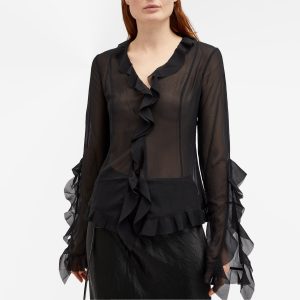 Acne Studios Toulise Chiffon Blouse