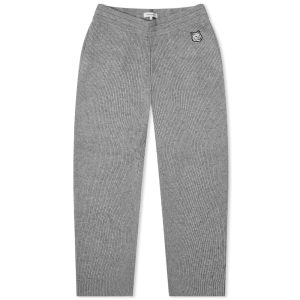 Maison Kitsune Tonal Fox Head Patch Rib Sweatpants