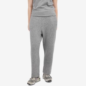 Maison Kitsune Tonal Fox Head Patch Rib Sweatpants