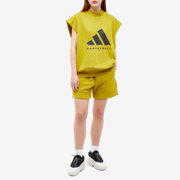 Adidas Basketball Sleeveless Logo T-Shirt